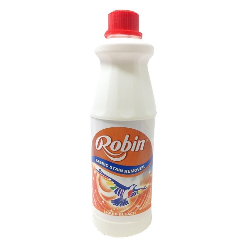 Robin Liquid Bleach Fabric Stain Remover, 500 ml